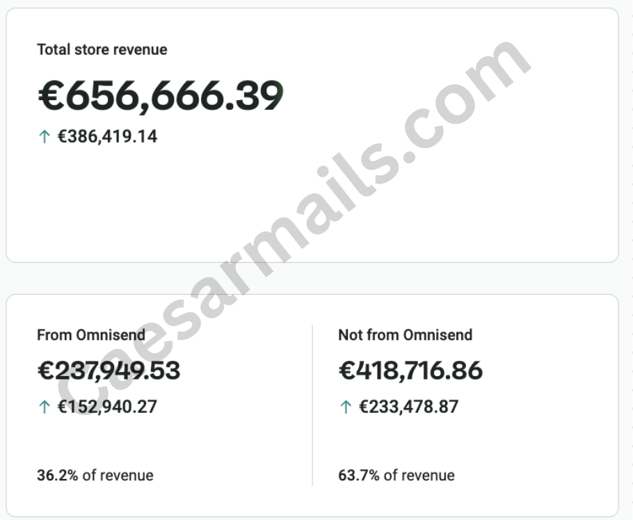 After: email at 36.2% of store revenue