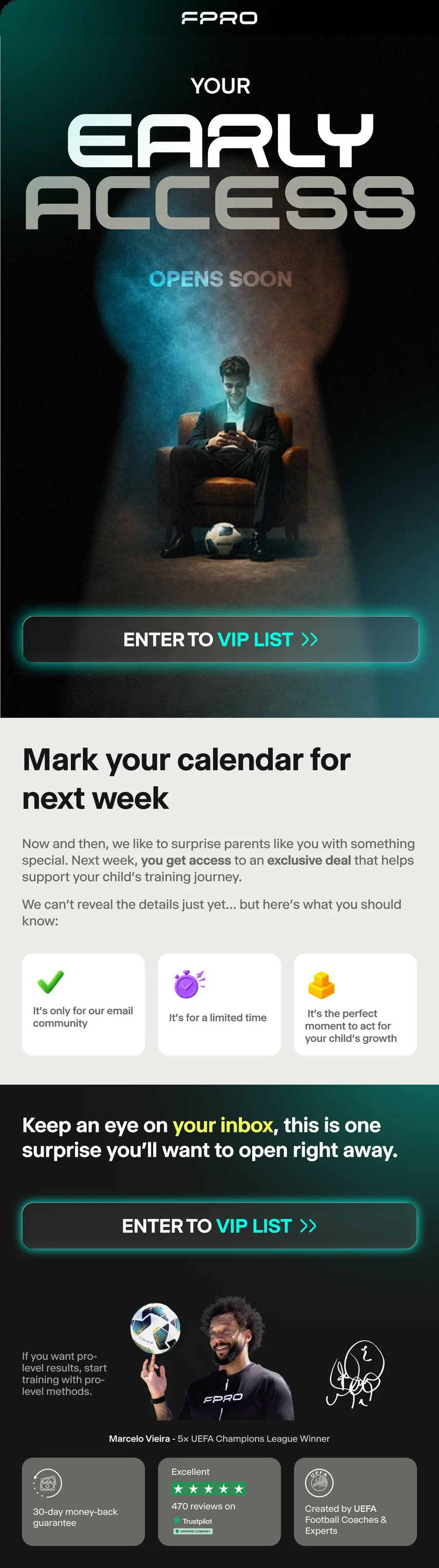 Email campaign example